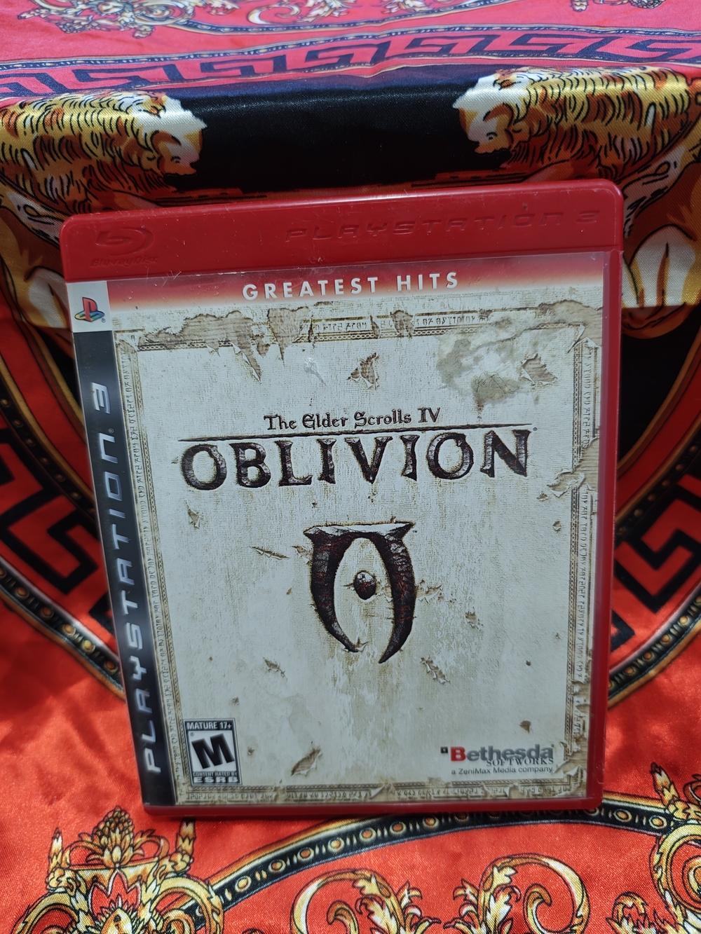 Sony PS3 The Elder Scrolls IV: Oblivion - Red Case